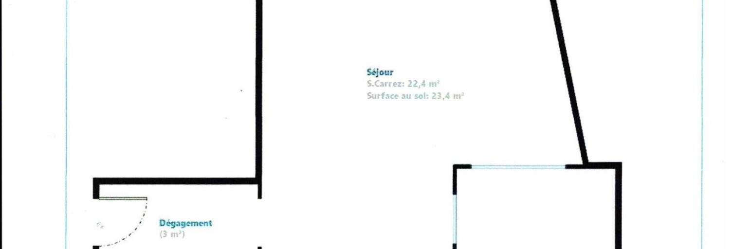 Appartement 1 Pièce 39 m² à vendre à Nice (06100)