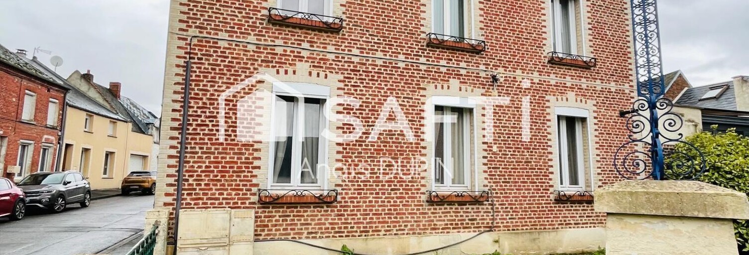 Maison 8 Pièces 244 m² à vendre à Crécy-sur-Serre (02270)