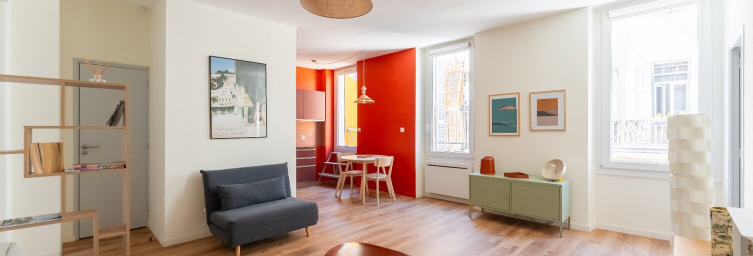 Appartement 2 Pièces 48 m² à vendre à Marseille 6 (13006)