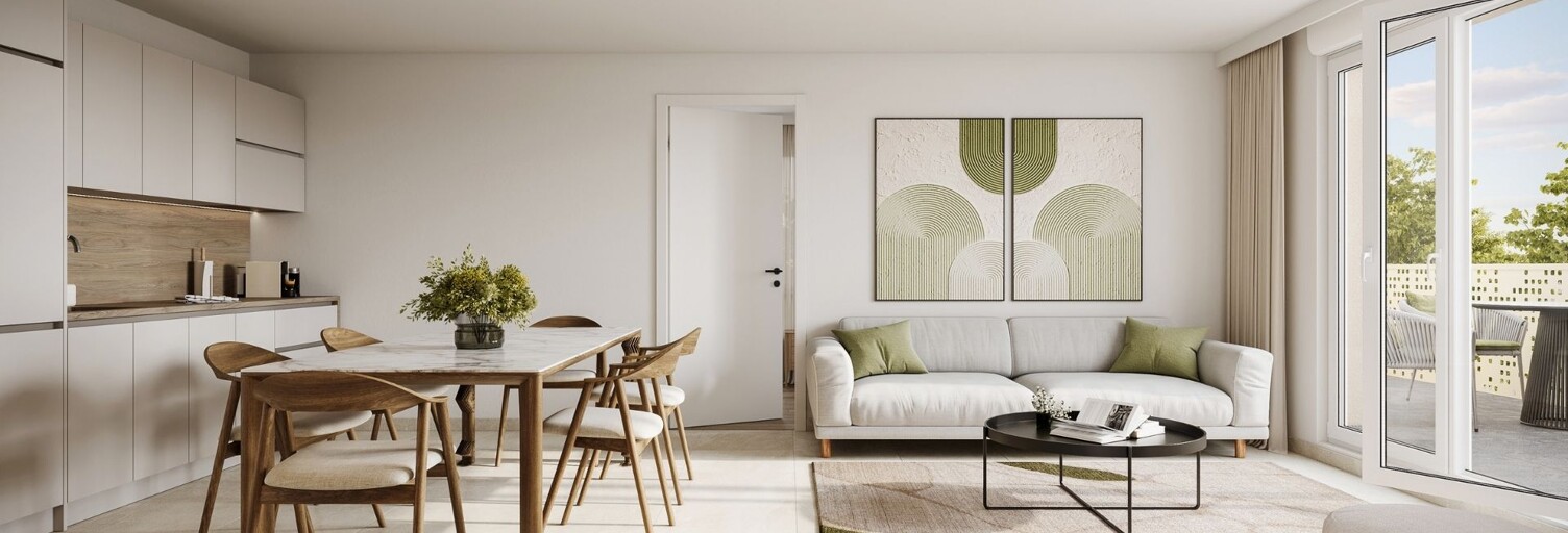 Appartement neuf T3, T4 Pièce 63 à 87 m² à vendre à Genas (69740)