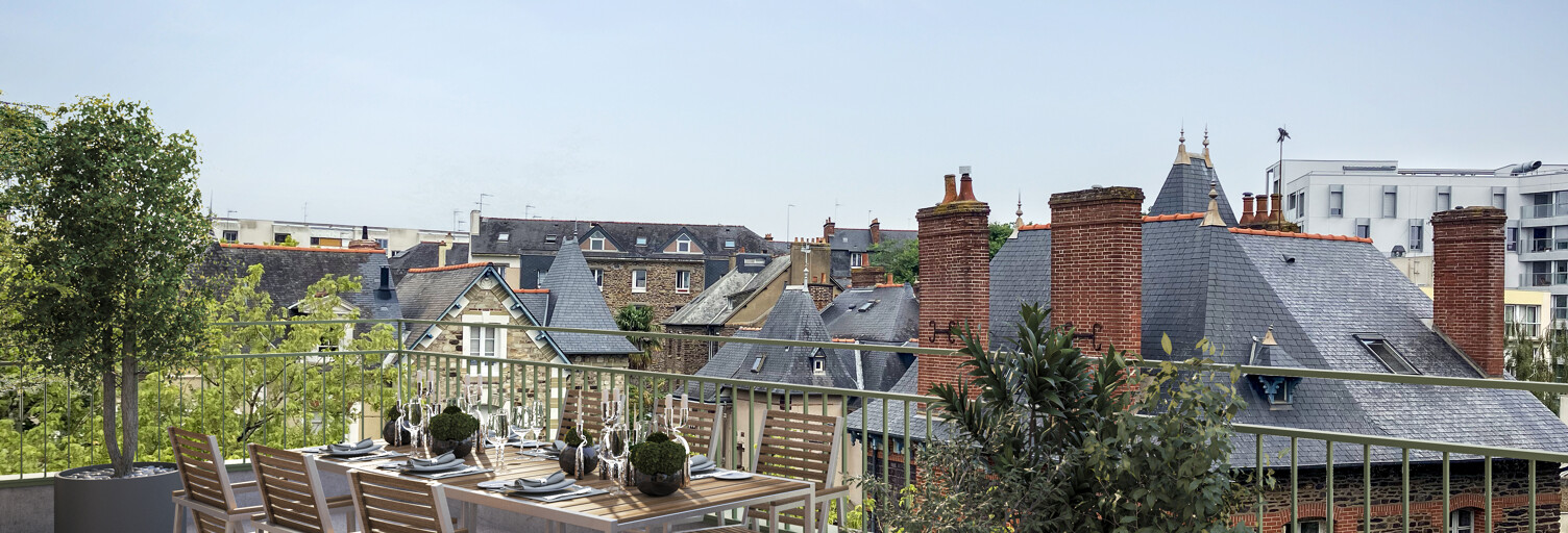 Appartement neuf T2, T3 Pièce 39 à 68 m² à vendre à Rennes (35000)