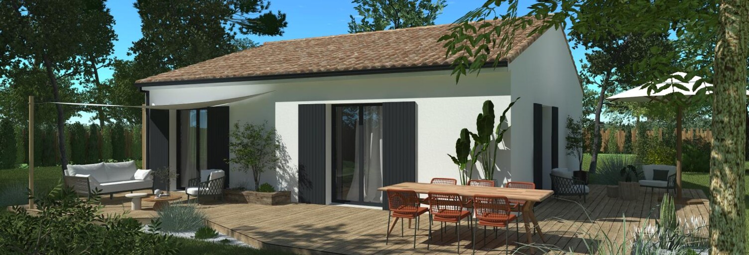 Maison 80 m² à construire Saucats (33650)