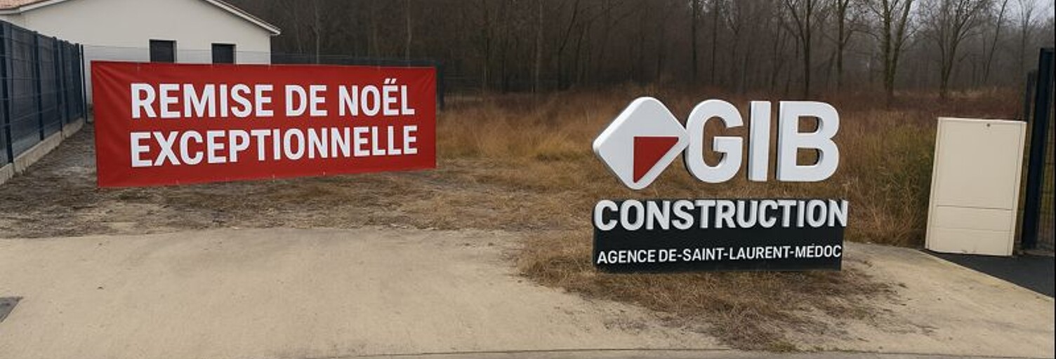 Terrain 503 m² à construire Brach (33480)