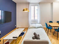 VILLEURBANNE - GRATTE CIEL -  T2 de 51 m² vendu entièrement meublé – Proche métro — photo 4