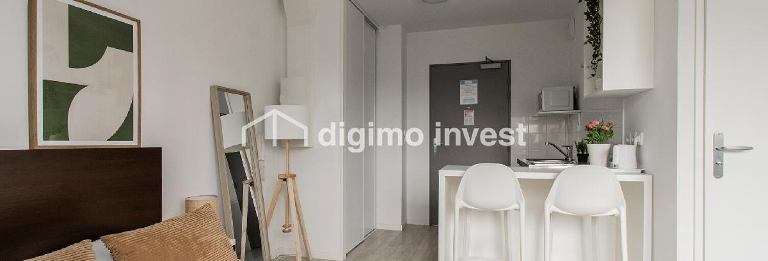 Appartement 1 Pièce 21 m² à vendre à Nantes (44300)