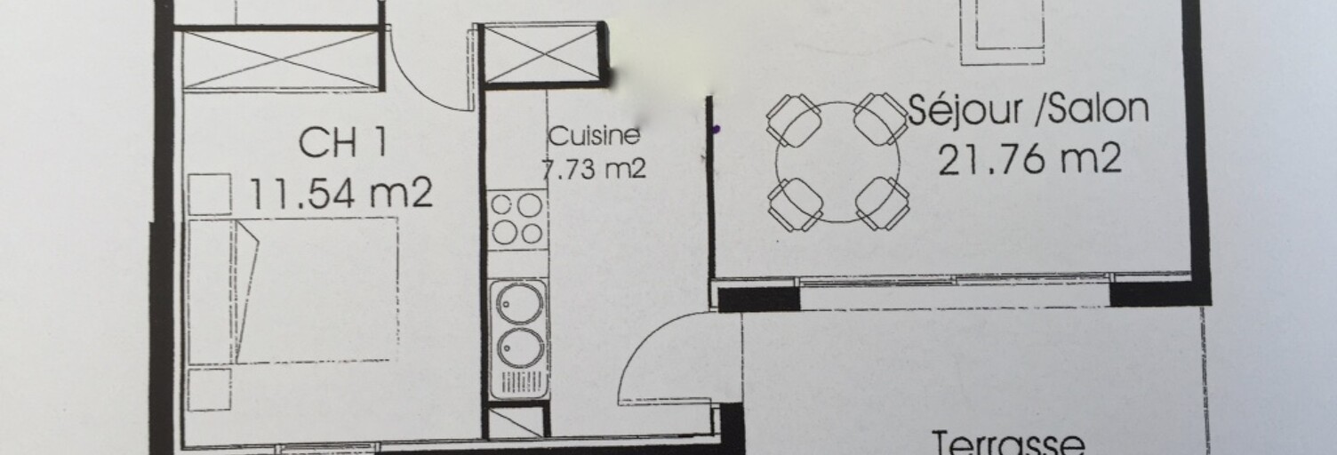 Appartement 2 Pièces 52 m² à louer à Bayonne (64100)