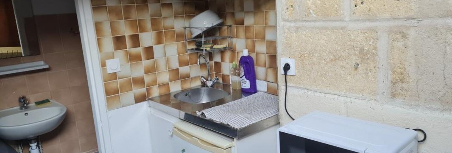 Appartement 1 Pièce 14 m² à louer à Bordeaux (33000)