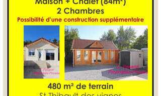 Maison 2 Pièces 84 m² à vendre à Saint-Thibault-des-Vignes (77400)