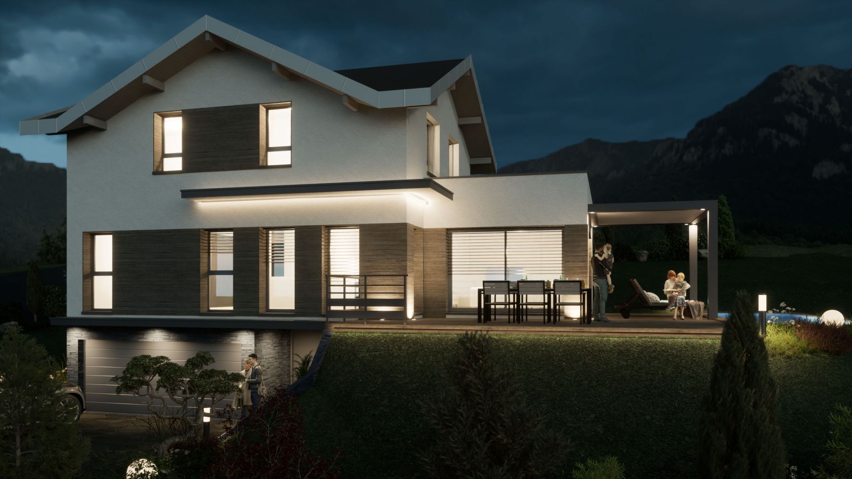 Projet de construction d'une maison 148 m² avec terrain à NEYDENS (74)
