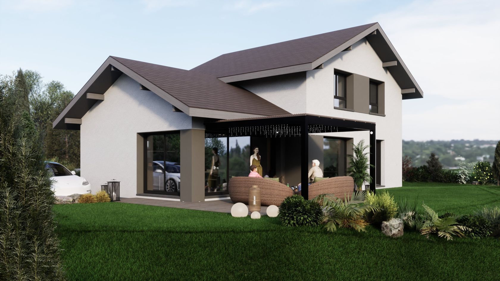 Projet de construction d'une maison 142 m² avec terrain à NAVES-PARMELAN (74)