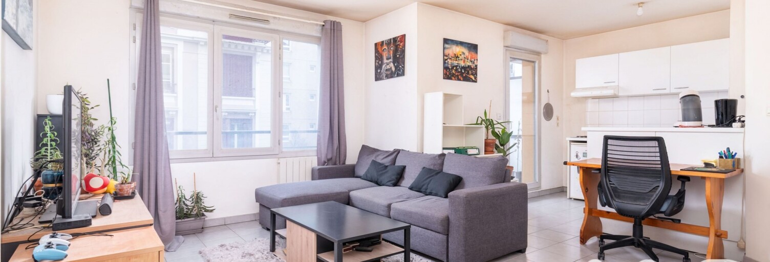 Appartement 2 Pièces 47 m² à vendre à Villeurbanne (69100)