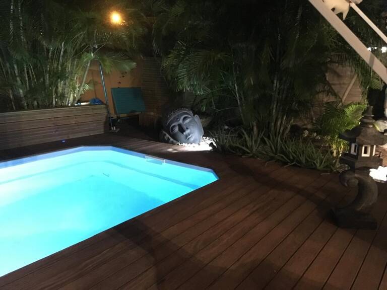 Proche bourg villa avec piscine et carbet à SAINT FRANCOIS (971) — photo 1