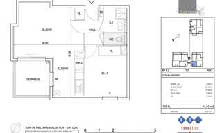 Appartement 2 Pièces 42 m² à louer à Montpellier (34000)