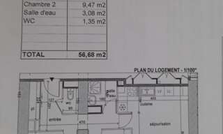 Appartement 3 Pièces 57 m² à louer à Dinan (22100)