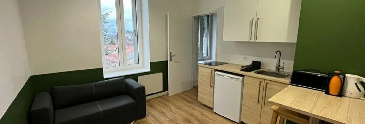 Appartement 1 Pièce 23 m² à louer à Saint-Étienne (42000)