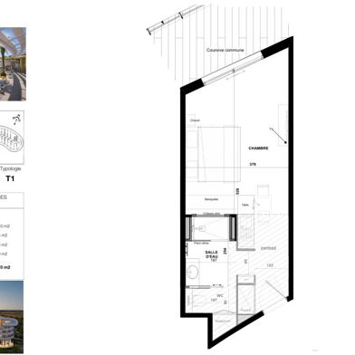 Appartement 1 pièces 315000 €