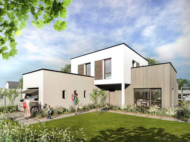 Faites construire votre maison 115.75 m² avec terrain à HOUDAN (78) ! — photo du bien