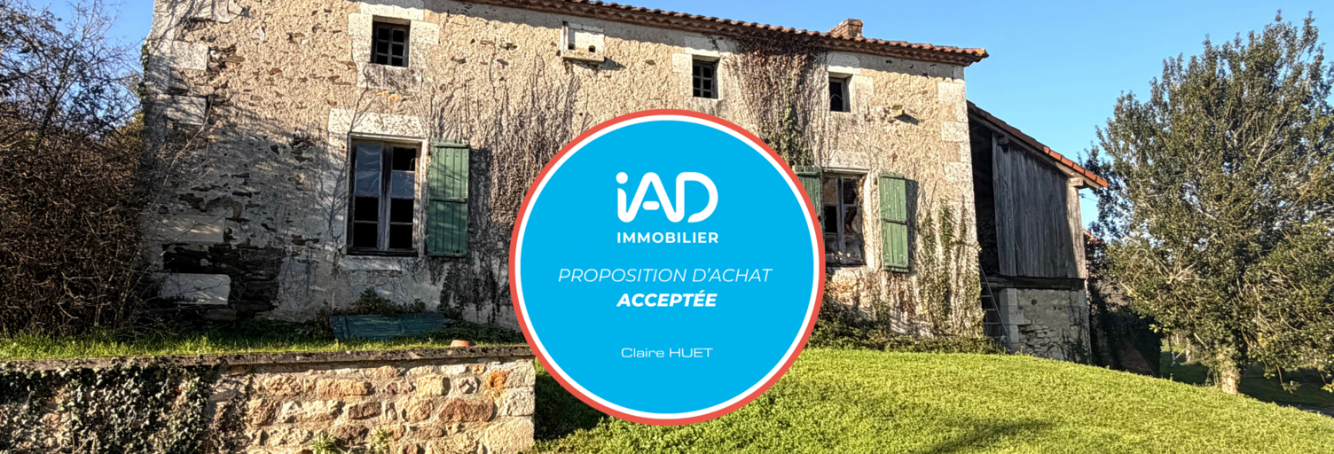 Maison 3 Pièces 83 m² à vendre à Rouzède (16220)