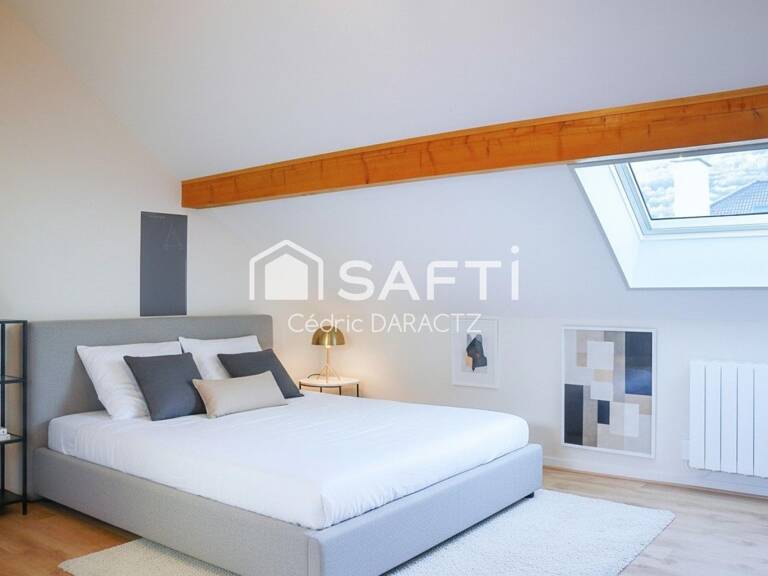 Attique cosy en duplex rare avec vue imprenable sur le Mont Blanc et le Jura — photo 1