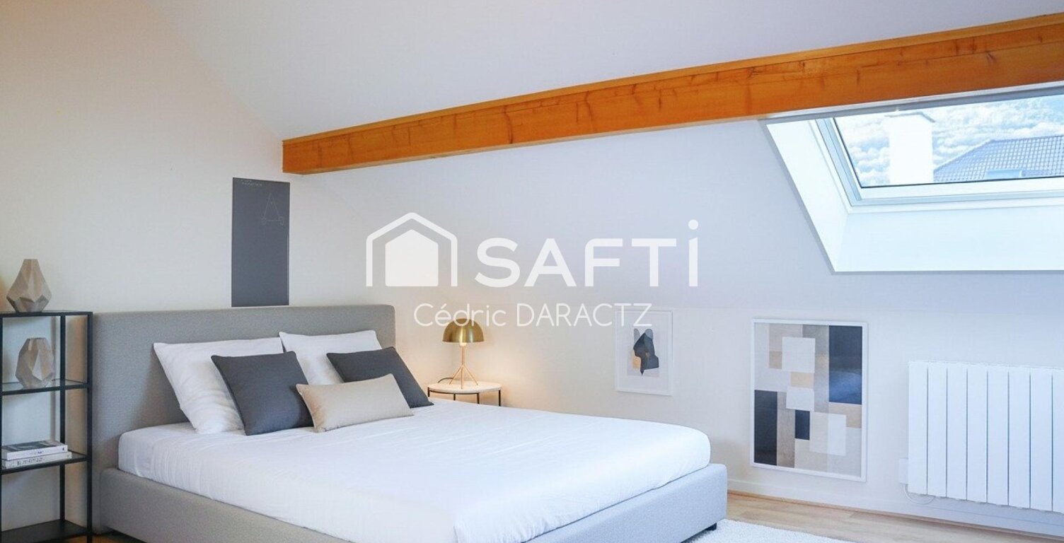 Attique cosy en duplex rare avec vue imprenable sur le Mont Blanc et le Jura — photo 1