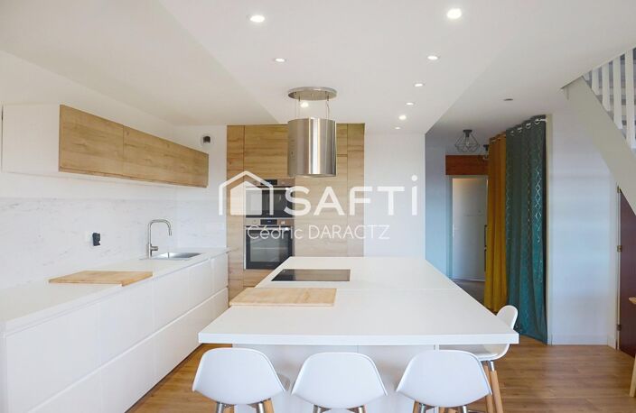 Attique cosy en duplex rare avec vue imprenable sur le Mont Blanc et le Jura — photo 5