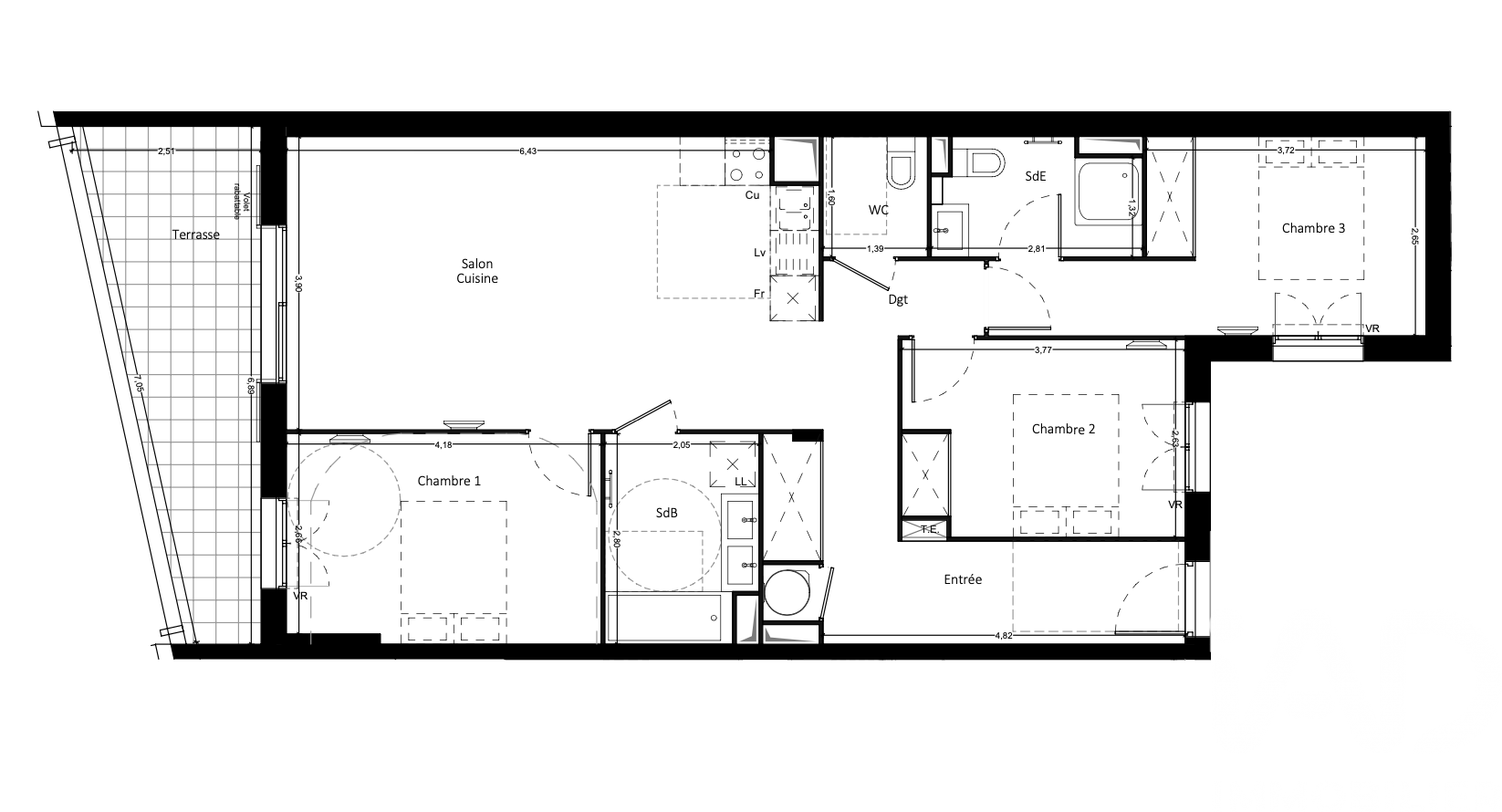Vente Appartement 4 pièces - Photo 5