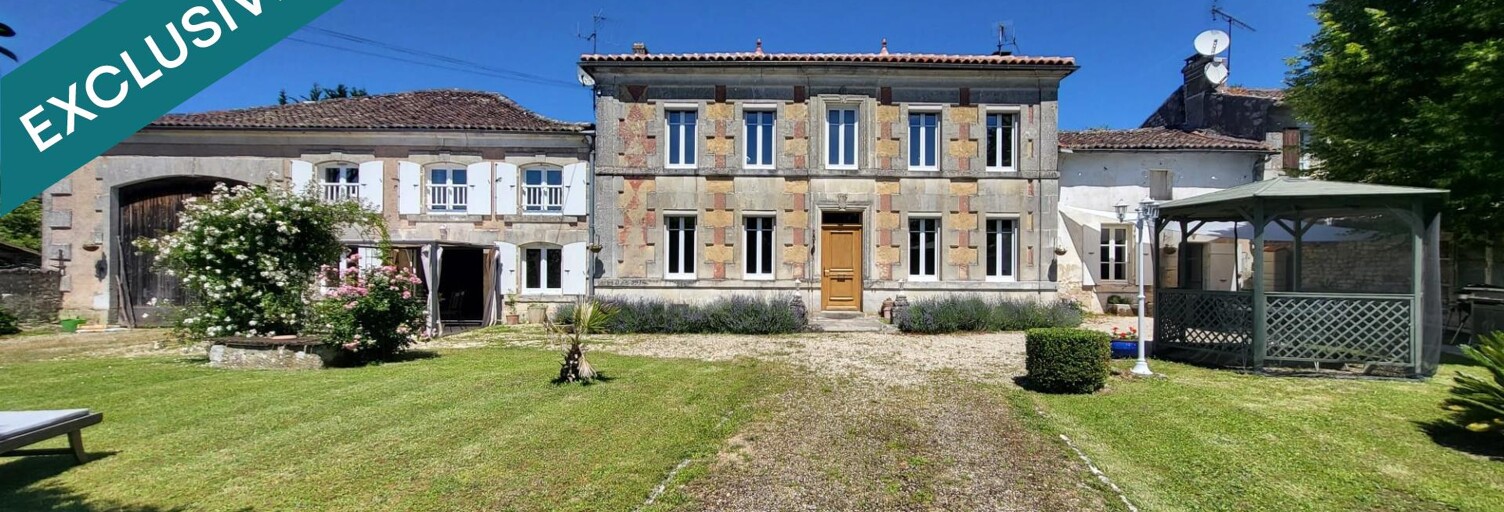 Maison 10 Pièces 351 m² à vendre à Louzac-Saint-André (16100)