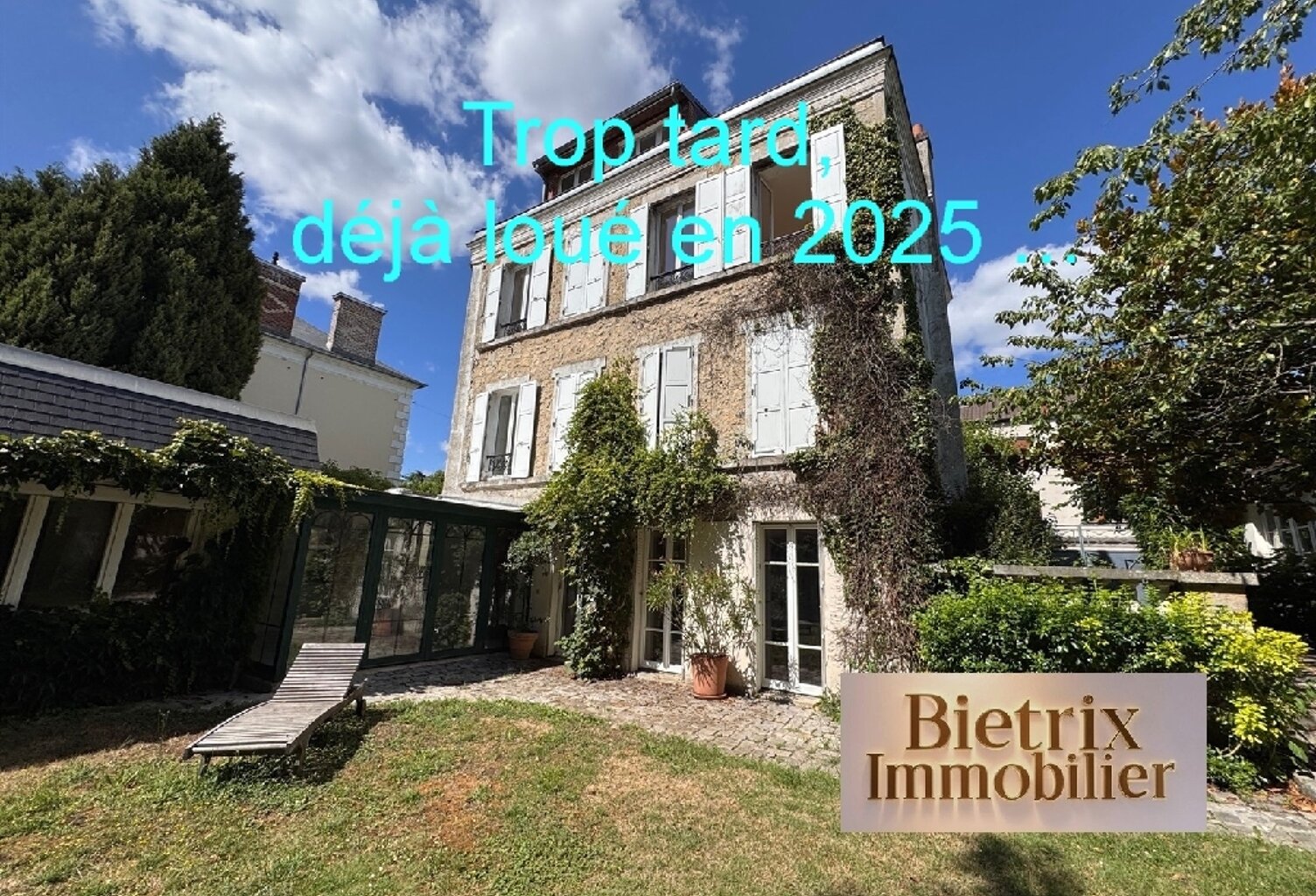 Location maison 14 pièces 235 m² à L'Isle-Adam (95290) — photo 1