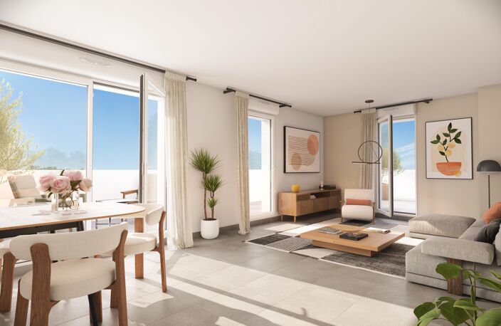 Vente programme neuf T2, T3, T4 41 à 77 m² Givors (69700) — photo 2