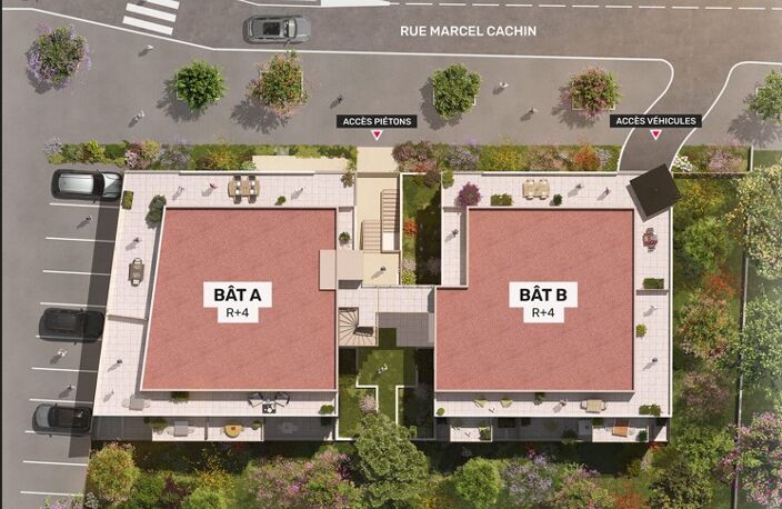 Vente programme neuf T2, T3, T4 41 à 77 m² Givors (69700) — photo 5