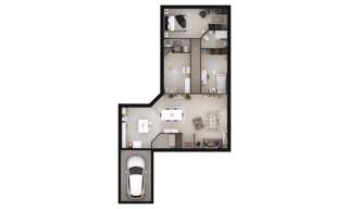 Maison 4 Pièces 91 m² à vendre à Salles (33770)