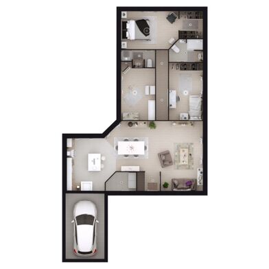 Maison 4 pièces 307000 €