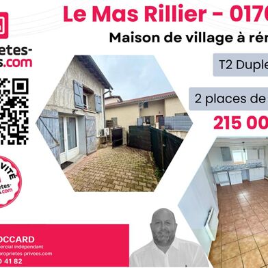 Maison 2 pièces 215000 €