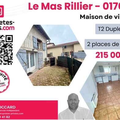 Maison 2 pièces 215000 €