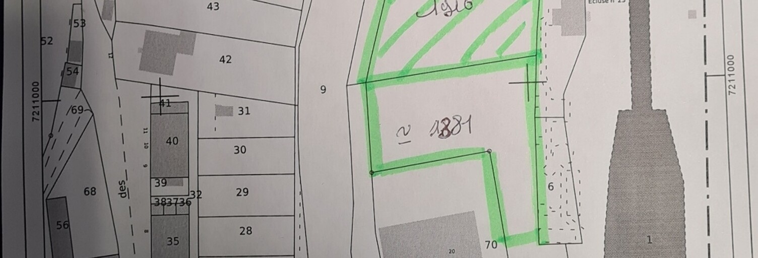 Terrain  3260 m² à vendre à La Vôge-les-Bains (88240)