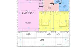 Appartement 3 Pièces 69 m² à vendre à Saint-Raphaël (83700)