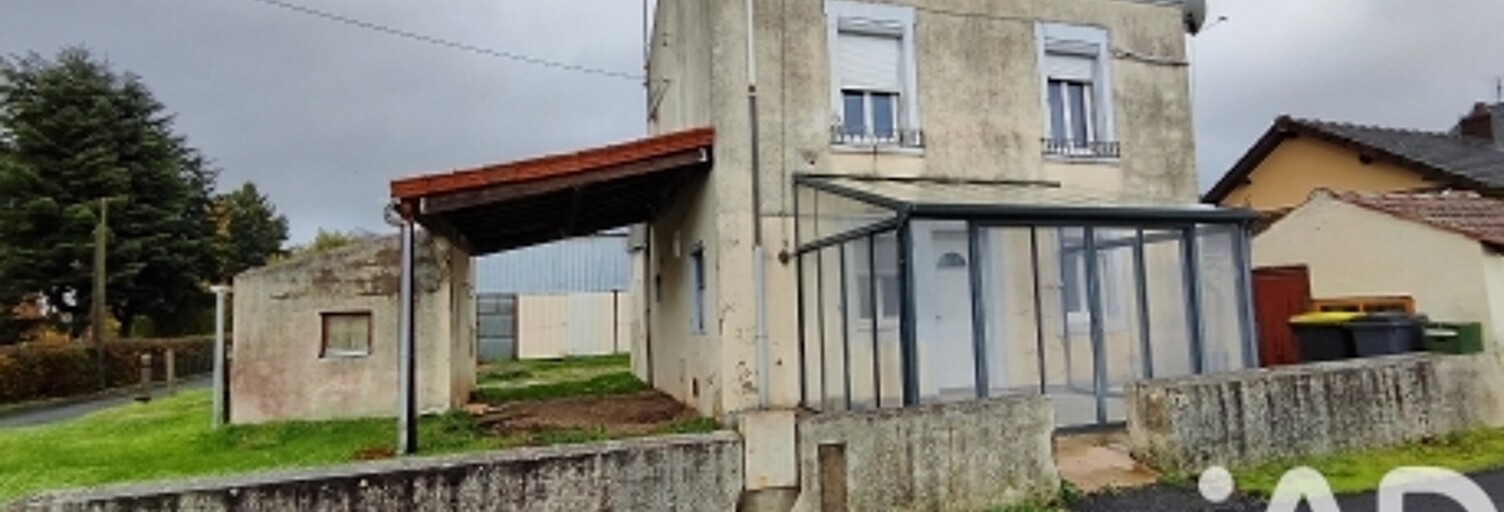 Maison 4 Pièces 70 m² à vendre à Saint-Vallier (71230)