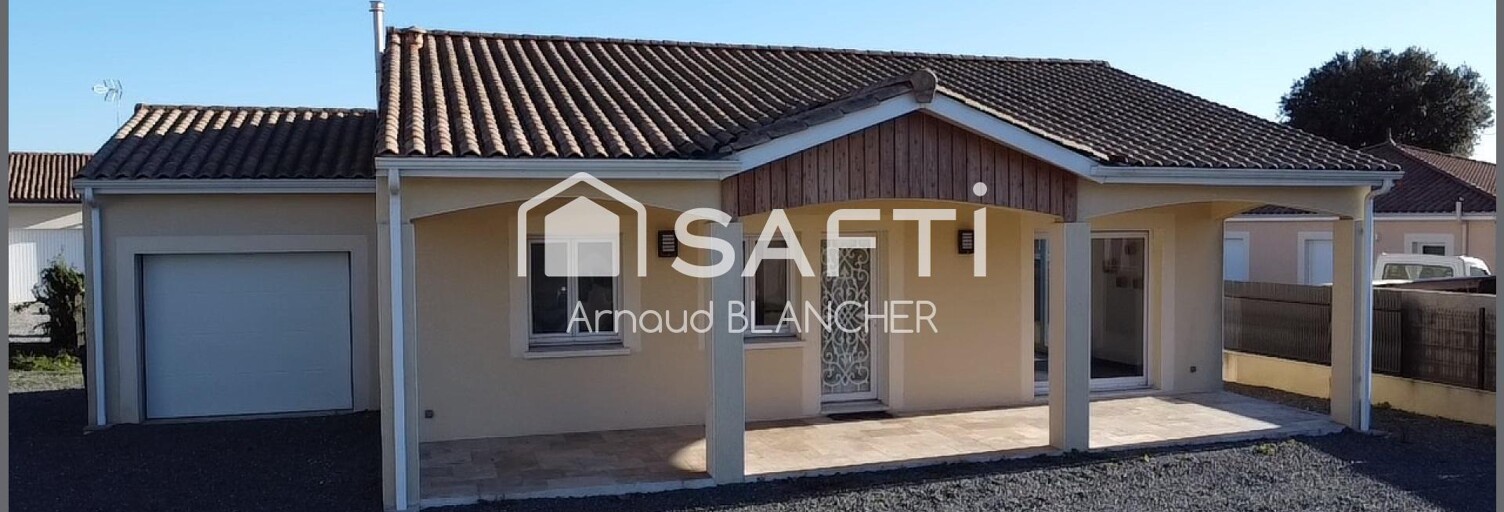 Maison 3 Pièces 73 m² à vendre à Roullet-Saint-Estèphe (16440)