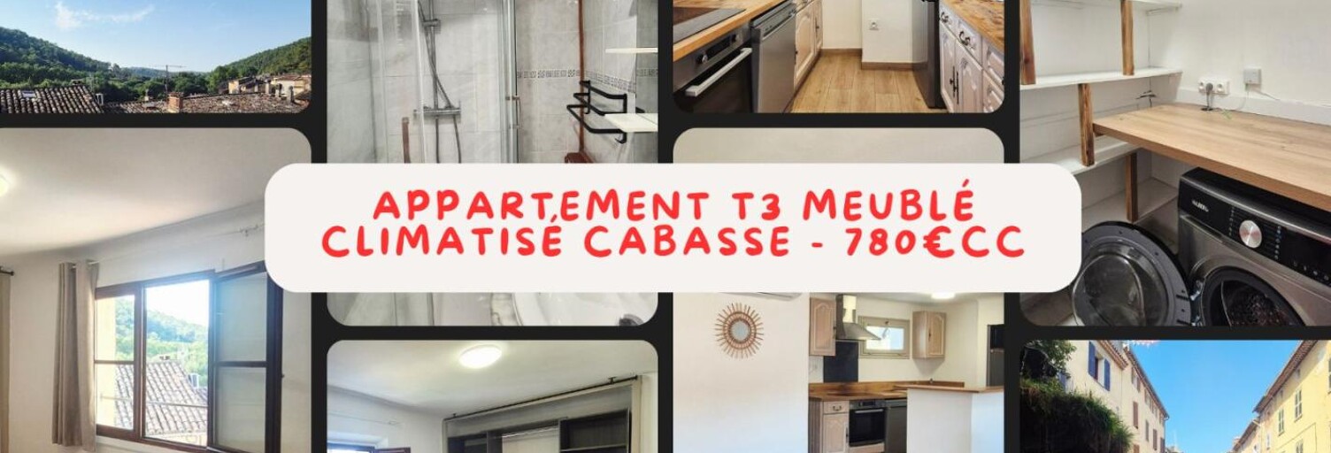 Appartement 3 Pièces 63 m² à louer à Cabasse (83340)