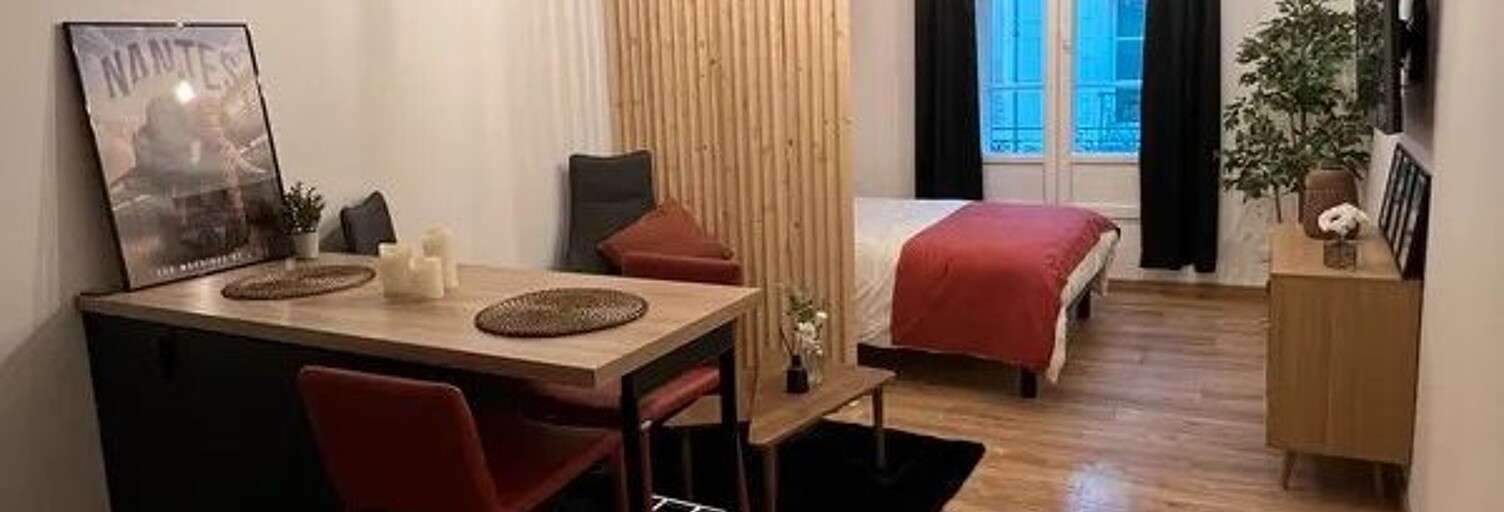 Appartement 1 Pièce 41 m² à louer à Nantes (44000)