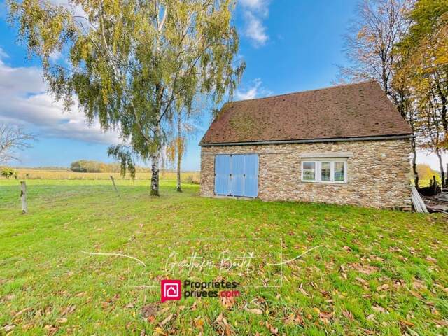 Terrain de 2 420 m² avec grange en pierre meulière ( + vente maison attenante ) — photo du bien