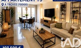 Appartement 3 Pièces 76 m² à vendre à Troyes (10000)