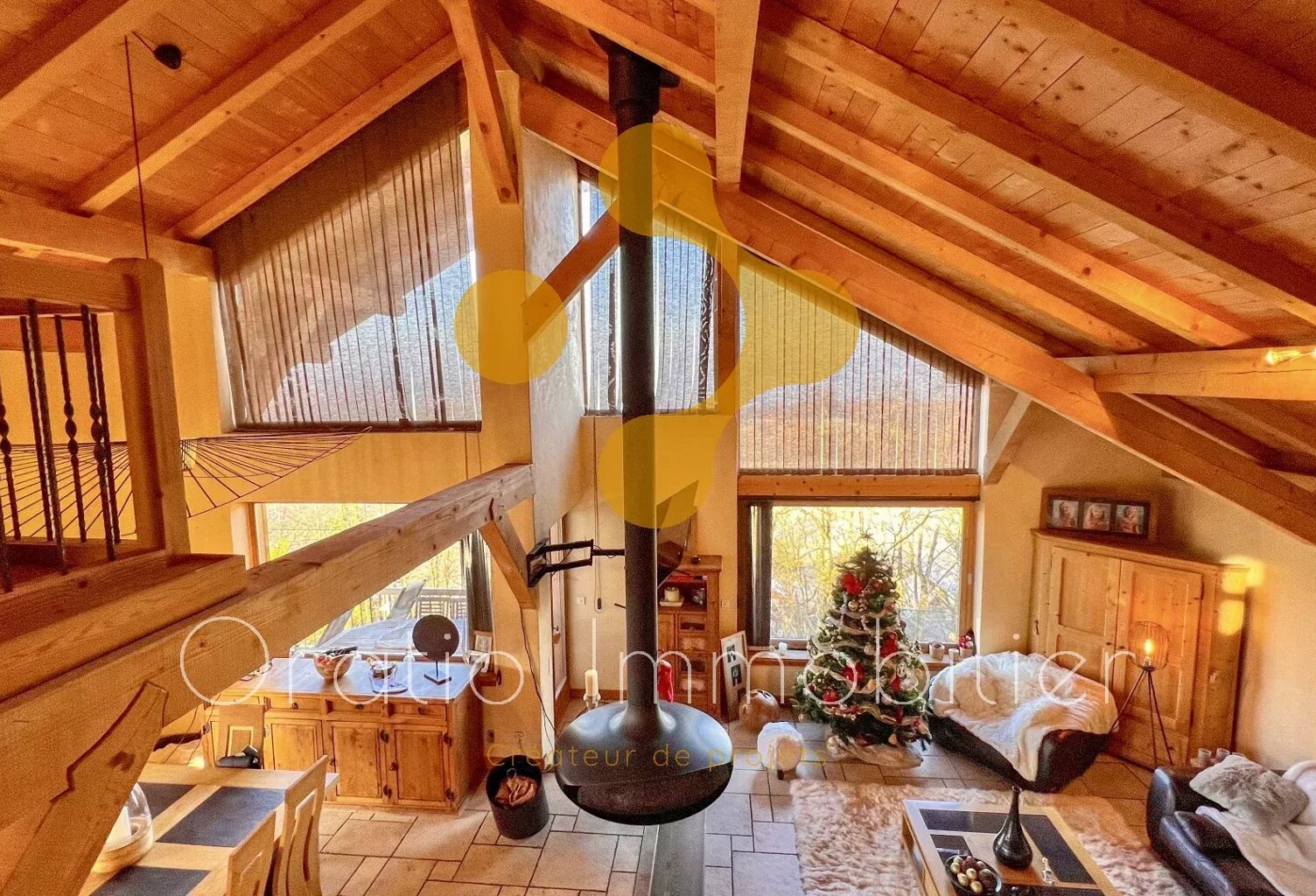 Magnifique Chalet d’architecte à la vue panoramique — photo 1