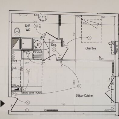 Appartement 2 pièces 760 €