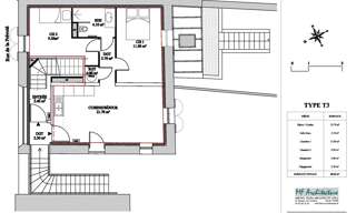 Appartement 3 Pièces 50 m² à louer à Guitrancourt (78440)