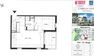 Appartement 2 Pièces 46 m² à louer à Rillieux-la-Pape (69140)