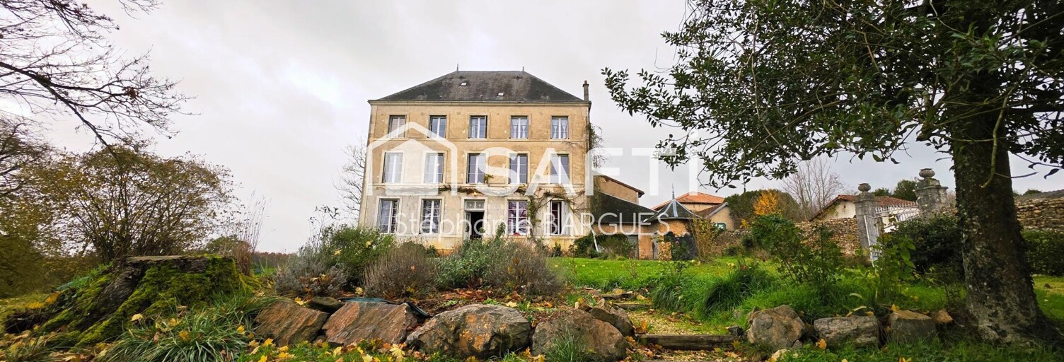 Maison 8 Pièces 293 m² à vendre à Sommières-du-Clain (86160)