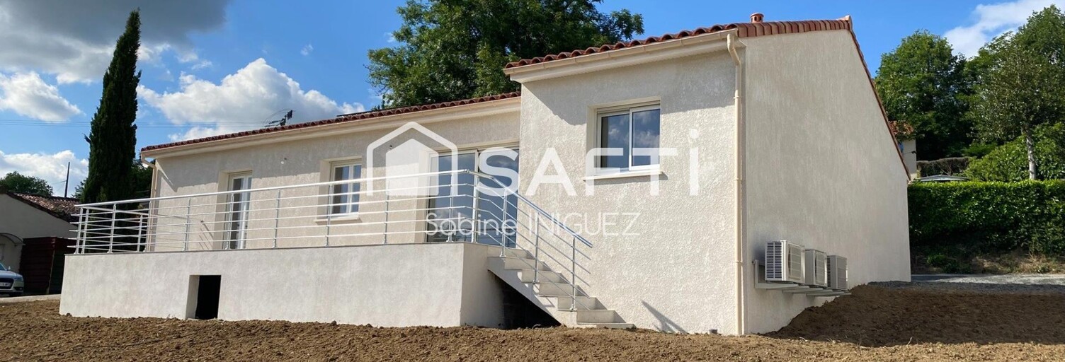 Maison 5 Pièces 114 m² à vendre à Burlats (81100)