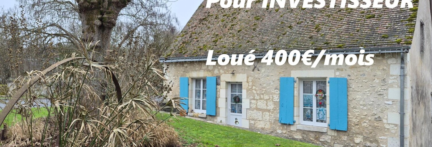 Maison 3 Pièces 47 m² à vendre à Paulmy (37350)