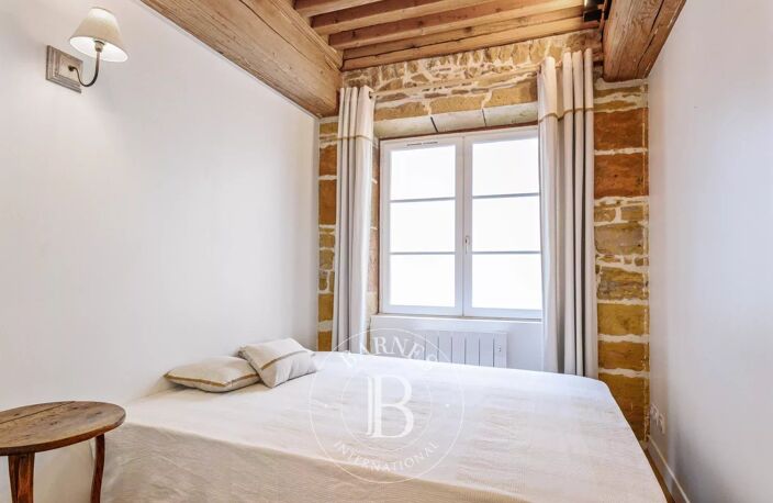 Lyon 1 - Quai du Rhône - Appartement rénové et meublé de 38,52 m²  - Espace nuit — photo 4